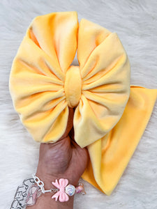 Plushy velvet solids wraps