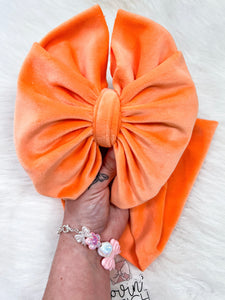 Plushy velvet solids wraps